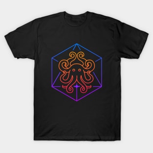 Psychedelic Rave Sacred Geometry Octopus T-Shirt